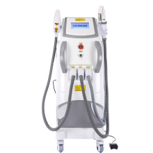 Multifunction RF skin rejuvenation laser removal tattoo E-light ipl shr hair removal machine